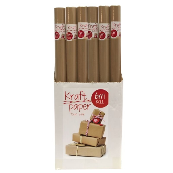 KRAFT PAPER 6m ROLL ub#SW0126-0