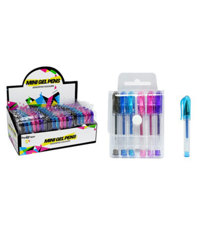 Mini Gel Pennen Mixed 6 Stuks - UB#SE0731-0