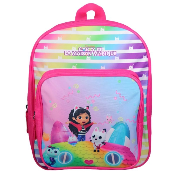 SCHOOL RUGTAS 31 CM "GABBY ET LA MAISON MAGIQUE VIOLET" BT#G-0