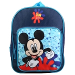 SCHOOL RUGTAS 31CM "MICKEY BLEU" BT#MICTH07FUN-0