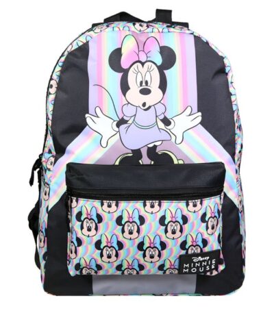 SCHOOL RUGTAS "MINNIE BLACK" BT#MINTT11RAINBO-0