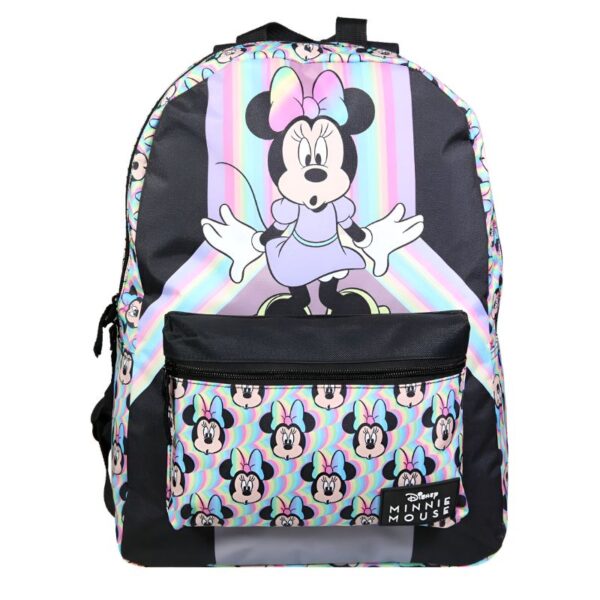 SCHOOL RUGTAS "MINNIE BLACK" BT#MINTT11RAINBO-0