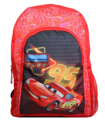 SCHOOL RUGTAS 37CM "CARS RED" BT#CARTT09FAST-0