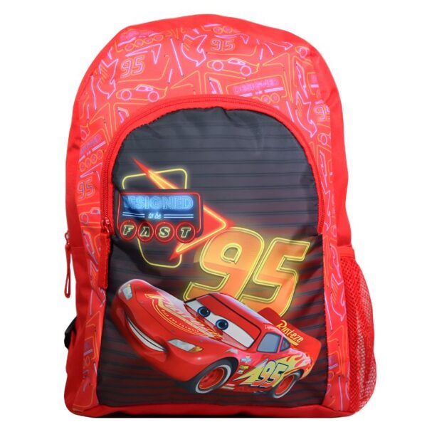SCHOOL RUGTAS 37CM "CARS RED" BT#CARTT09FAST-0