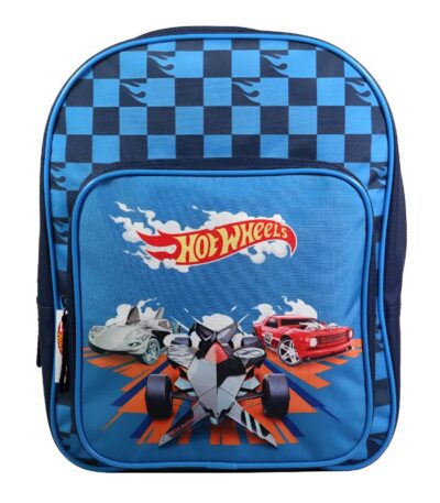 SCHOOL RUGTAS 31CM "HOT WHEELS BLUE" BT#HWTH07CLUB-0