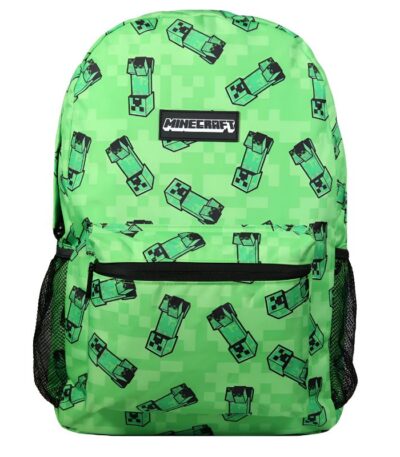 SCHOOL RUGTAS "MINECRAFT GREEN" BT#MCTT11TOTEM-0