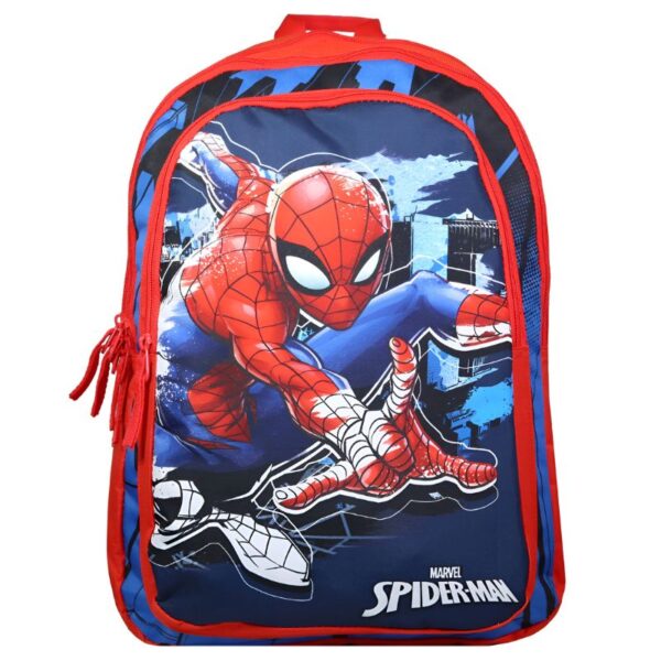 SCHOOL RUGTAS 46CM "SPIDERMAN BLUE" BT#SPITF12TOIL-0