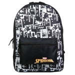 SCHOOL RUGTAS 40CM "SPIDERMAN GREY" BT#SPITH11DEY-0