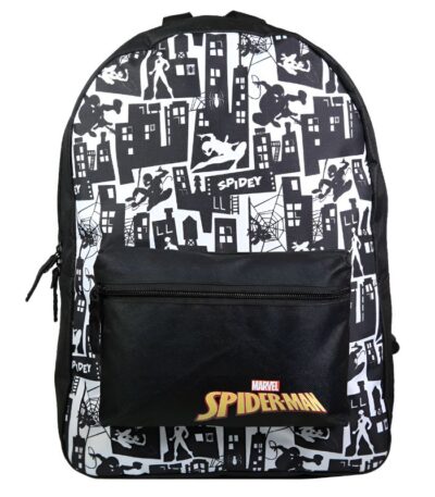 SCHOOL RUGTAS 40CM "SPIDERMAN GREY" BT#SPITH11DEY-0