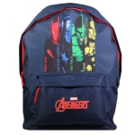 SCHOOL RUGTAS 40CM "AVENGERS BLUE" BT#AVTH11MASK-0