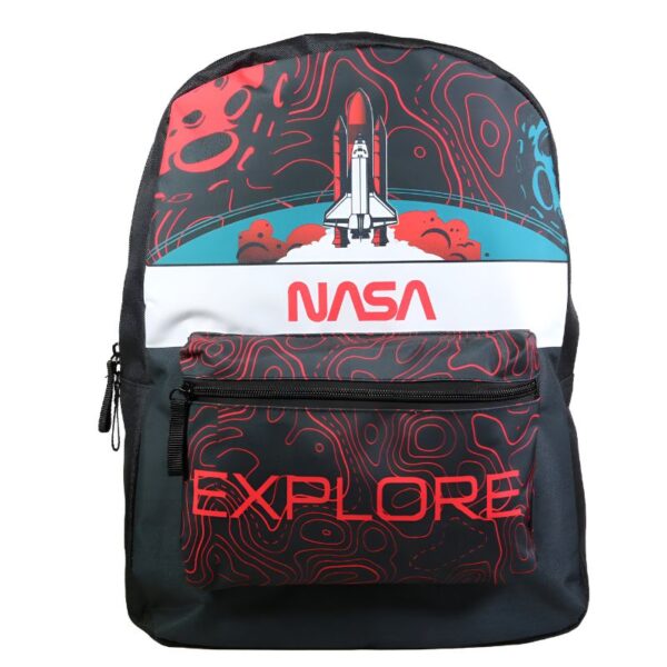 SCHOOL RUGTAS 40CM "NASA RED" BT#NSTH11EXP-0