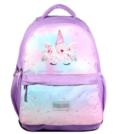 SCHOOL RUGTAS 43CM "UNICORN PHILEAS VIOLET" BT#PHITH14CORN-0
