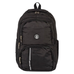 SCHOOL RUGTAS 47X33X21CM POLYESTER ZWART CNTR#81147-0