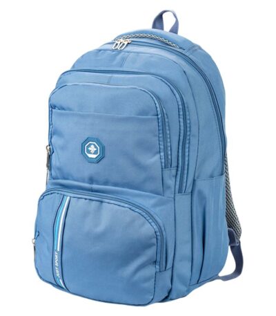 SCHOOL RUGTAS 47X33X21CM POLYESTER BLAUW CNTR#81148-528783