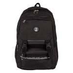 SCHOOL RUGTAS 47X33X21CM POLYESTER ZWART CNTR#81150-0