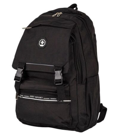 SCHOOL RUGTAS 47X33X21CM POLYESTER ZWART CNTR#81150-528779