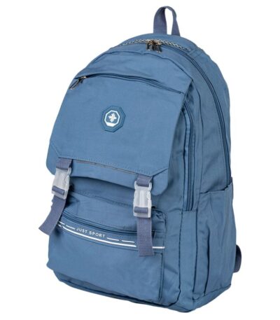 SCHOOL RUGTAS 47X33X21CM POLYESTER BLAUW CNTR#81151-528775