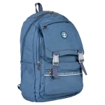 SCHOOL RUGTAS 47X33X21CM POLYESTER BLAUW CNTR#81151-528776