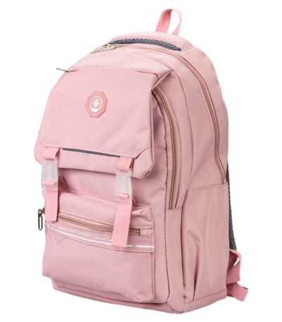 SCHOOL RUGTAS 47X33X21CM POLYESTER ROSE CNTR#81152-528771