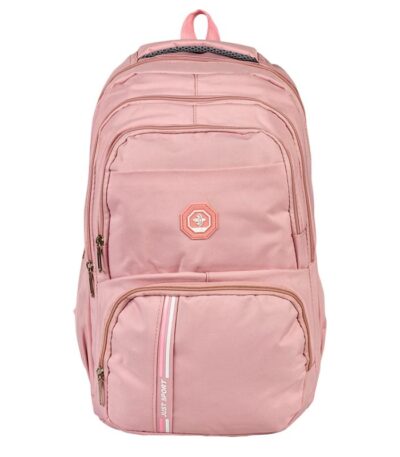 SCHOOL RUGTAS 47X33X21CM POLYESTER ROSE CNTR#81189-0