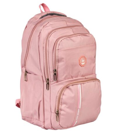 SCHOOL RUGTAS 47X33X21CM POLYESTER ROSE CNTR#81189-528767