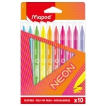 VILTSTIFTEN NEON SET/10 MAPED#845419-529845