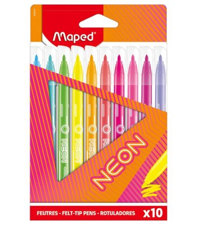 VILTSTIFTEN NEON SET/10 MAPED#845419-529845