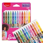 VILTSTIFTEN BARBIE SET/12 MAPED#845418-0