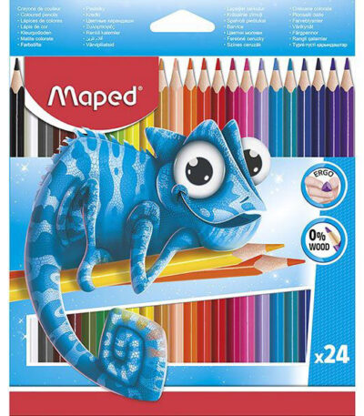 KLEURPOTLODEN NEON SET/12 MAPED#831802FC-0