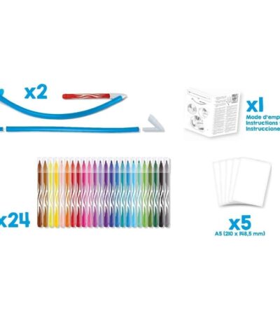 KNUTSELBOX CREATIV 5+ BLOWPEN ART MAPED#846712-529690