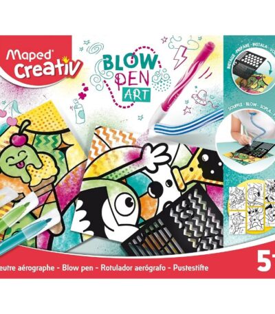 KNUTSELBOX CREATIV BLOWPEN POP'ART MAPED#846715-529680