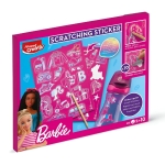 KNUTSELBOX CREATIV 5+ BARBIE SCRATCHING STICKER MAPED#907075-529548