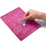 KNUTSELBOX CREATIV 5+ BARBIE SCRATCHING STICKER MAPED#907075-529551