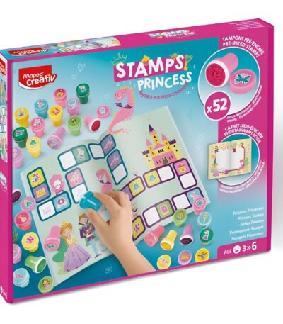 KNUTSELBOX CREATIV 3+ PRINCESSES STAMPS MAPED#907072-529696