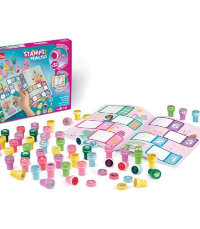 KNUTSELBOX CREATIV 3+ PRINCESSES STAMPS MAPED#907072-0