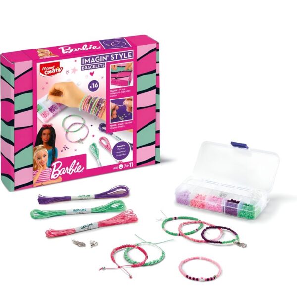 KNUTSELBOX CREATIV 7+ BARBIE BRACELET MAPED#907472-0