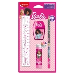 MINI SCHOOLSET BARBIE SET/4 MAPED#981867-529531