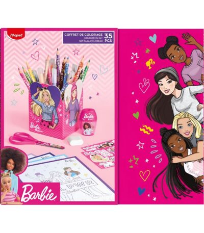 SCHOOLSET BARBIE SET/35 MAPED#981866-0
