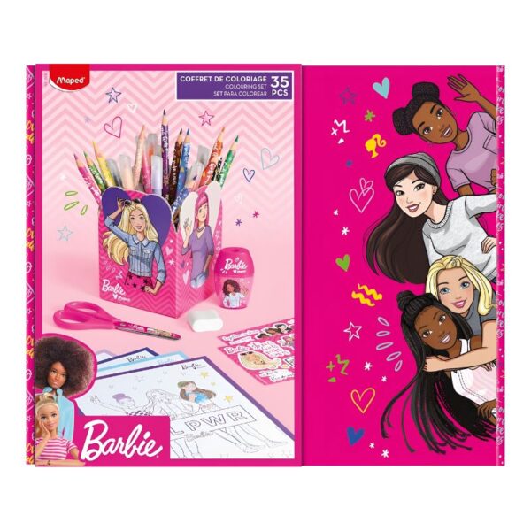SCHOOLSET BARBIE SET/35 MAPED#981866-0