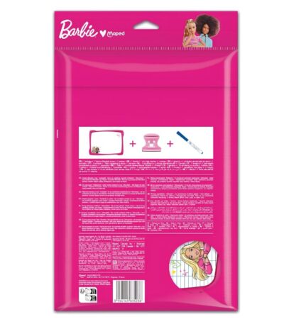 WHITEBOARD SET "BARBIE" MAPED#583523-529567