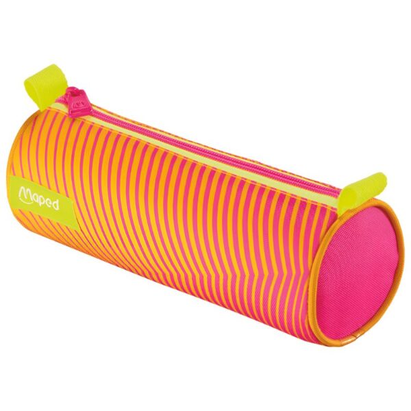 ETUI ROND POLYESTER NEON 22.5X7.5X7.5CM MAPED#932901-0