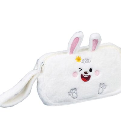 ETUI POLYESTER "RABBIT" 20.5X11.5X5CM CNTR#81202-0