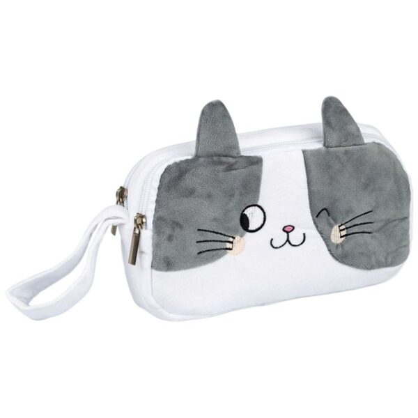 ETUI POLYESTER"CAT" 20.5X11.5X5CM CNTR#81205-0