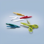 SCHAAR MET 5 VERWISSELBARE FIGUUR MESJES MAPED#601005-529827