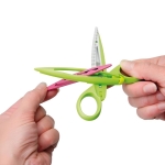 SCHAAR MET 5 VERWISSELBARE FIGUUR MESJES MAPED#601005-529826