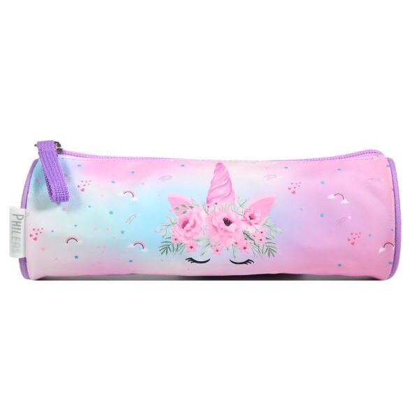 ETUI ROND "UNICORN PHILEAS PURPLE" BT#PHIT01CORN-0