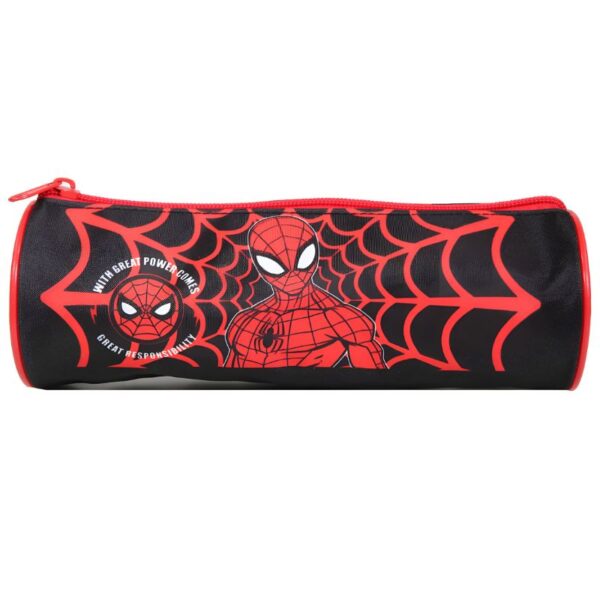 ETUI ROND "SPIDERMAN BLACK" BT#SPITH01ARAI-0