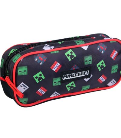 ETUI RECHTHOEKIG "MINECRAFT BLACK" BT#MCTH51CUB-529033