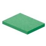 OMSLAGEN CARDBOARD GROEN A4 230GR PK/100 CNTR#91486-0