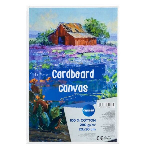 CANVAS BOARD 20X30CM 280GR CNTR#80262-0